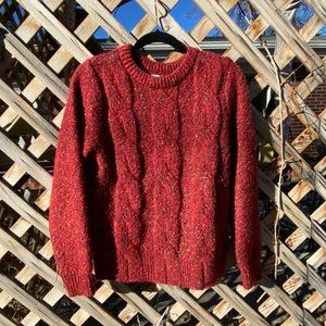 EUC   Cable Knit Pullover Sweater